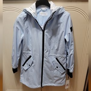 CK Calvin Klein Soft Shell Jacket baby blue XS